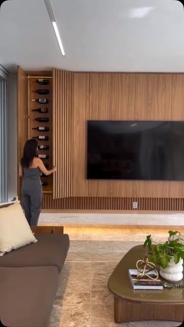Warm by nature — ADI tv wall project